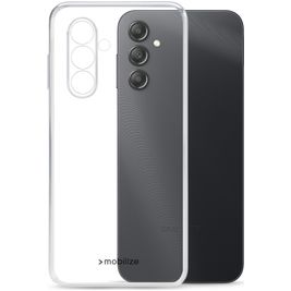 Mobilize Gelly Coque Transparente Samsung Galaxy A15 Coque arrière en TPU Souple - Transparent
