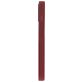 Mobiparts Coque iPhone 14 Coque arrière en Silicone - Plum Red