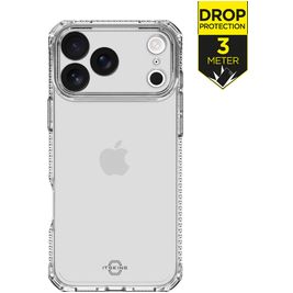 ITSKINS Level 2 SpectrumClear R Coque Transparente iPhone 17 Pro Coque arrière en TPU Souple Anti-Chocs - Transparent