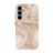 MIO Coque Samsung Galaxy S24 FE MagSafe Coque arrière Rigide - Gold Marble