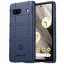 Mobigear Rugged Shield Coque Google Pixel 7a Coque arrière en TPU Souple Anti-Chocs - Bleu