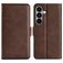 Mobigear Slim Magnet Housse Samsung Galaxy S26 Etui Porte-Monnaie - Marron