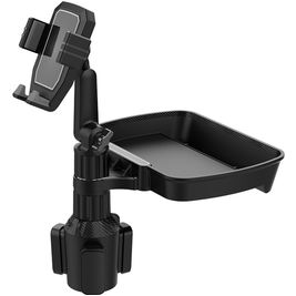 Mobigear Side Tray Support Voiture Porte-gobelet Pince Universel - Noir