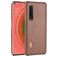 Mobigear Croco OPPO Find X2 Pro Plastique rigide Coque arrière - Marron