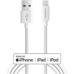 Mobilize - Câble USB-A vers Apple Lightning MFI 1 mètre - Blanc