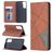 Mobigear Rhombus Slim Housse Samsung Galaxy S21 Etui - Marron