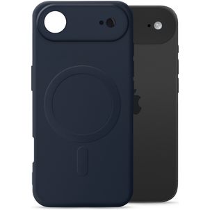 My Style Protective Flex Coque iPhone Air MagSafe Coque arrière en TPU Souple - Midnight Blue