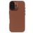 Decoded Coque iPhone 16 MagSafe Coque arrière en Cuir Véritable - Tan