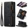 Caseme C30 Housse Samsung Galaxy Z Fold 4 Etui Porte-Monnaie - Noir