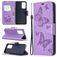 Mobigear Butterfly Samsung Galaxy A52s 5G Étui Portefeuille - Violet