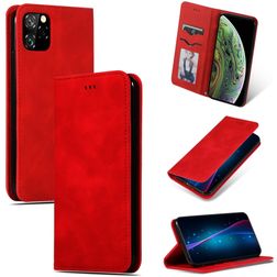 Mobigear Retro Slim Housse iPhone 11 Pro Max Etui - Rouge