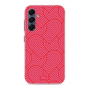 MIO Coque Samsung Galaxy A16 MagSafe Coque arrière Rigide - Wild Hearts
