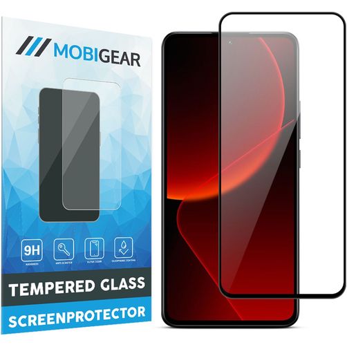 Mobigear Premium Xiaomi 13T Verre trempé Protection d'écran - Compatible Coque - Noir