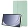 Mobigear Tri-Fold Gel Coque Samsung Galaxy Tab A9 (2023) Etui en TPU,Similicuir - Vert