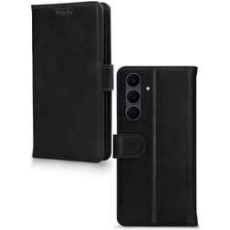 Mobilize Premium Gelly Housse Samsung Galaxy S25 FE Etui Porte-Monnaie - Noir