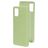 Mobiparts Coque Samsung Galaxy A51 Coque arrière en Silicone - Pistache Green