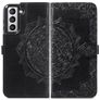 Mobigear Mandala Samsung Galaxy S21 FE Étui Portefeuille - Noir