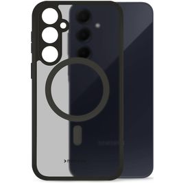 Mobilize Hybrid Coque Samsung Galaxy A55 MagSafe Coque arrière Rigide Anti-Chocs - Noir