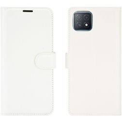 Mobigear Classic Housse OPPO A73 5G Etui Porte-Monnaie - Blanc