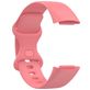 Mobigear Sport Dual Bracelet Silicone Fitbit Charge 5 Fermeture à clou et passant - Magenta
