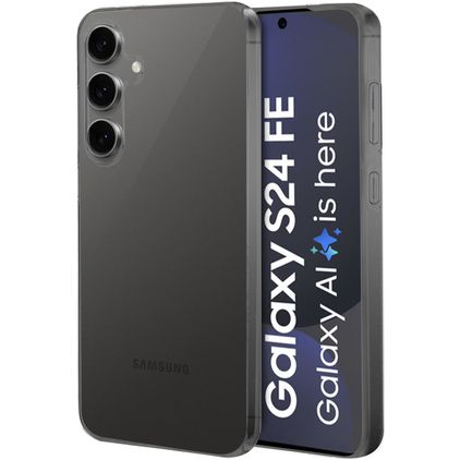 Mobiparts Classic Coque Transparente Samsung Galaxy S24 FE Coque arrière en TPU Souple - Transparent