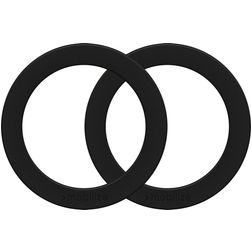 Mobilize Magnet Ring Anneau MagSafe pour iPhone - Noir (Lot de 2)