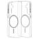 Mobiparts Hardcover Coque Transparente Samsung Galaxy S25 MagSafe Coque arrière Rigide - Transparent