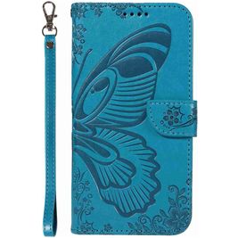 Mobigear Butterfly Housse Xiaomi 13 Ultra Etui Porte-Monnaie - Bleu