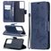 Mobigear Butterfly Housse Samsung Galaxy S21 Ultra Etui Porte-Monnaie - Bleu