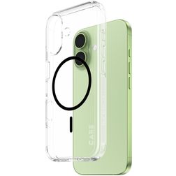 CARE by PanzerGlass Flagship Coque iPhone 17 MagSafe Coque arrière Rigide - Transparent / Noir