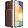 Mobigear Racing Coque Samsung Galaxy A82 5G Coque arrière en TPU Souple - Marron