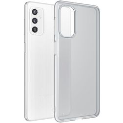 Mobigear Shockproof Transparent Samsung Galaxy M52 Plastique rigide Coque arrière - Transparent