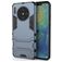 Mobigear Armor Stand Coque Huawei Mate 30 Coque arrière Rigide Anti-Chocs avec Support Amovible - Bleu Marin