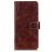 Mobigear Basic Housse LG V60 ThinQ Etui Porte-Monnaie - Marron
