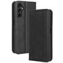 Mobigear Sensation Housse Samsung Galaxy A14 Etui Porte-Monnaie - Noir