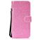 Mobigear Glitter Huawei Y6p Étui Portefeuille - Rose