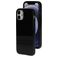Mobiparts Classic Coque iPhone 12 Mini Coque arrière en TPU Souple - Matt Black