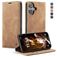 CaseMe 013 Housse iPhone 17 Etui Porte-Monnaie - Marron