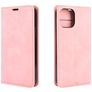 Mobigear Retro Slim iPhone 12 Étui Portefeuille - Rose