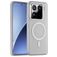 Mobigear Shockproof Xiaomi 15 Pro MagSafe Plastique rigide Coque arrière - Blanc