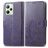 Mobigear Clover Housse Realme C35 Etui Porte-Monnaie - Violet