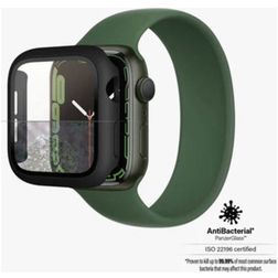 PanzerGlass Full Body Apple Watch - 41 mm Verre trempé Protection integrale - Compatible Coque - Noir
