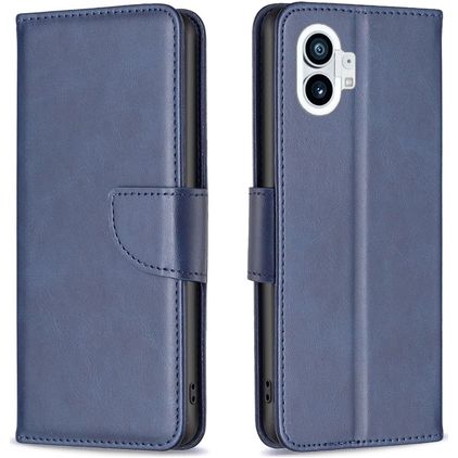 Mobigear Excellent Housse Nothing Phone (1) Etui Porte-Monnaie - Bleu
