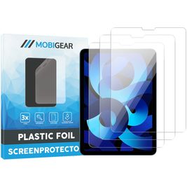 Mobigear iPad Air 5 (2022) Protection d'écran Film - Compatible Coque (Lot de 3)