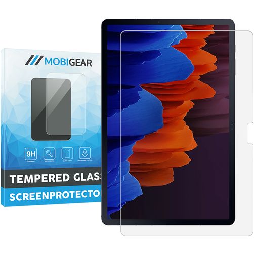 Mobigear Samsung Galaxy Tab S7 Plus Verre trempé Protection d'écran - Compatible coque