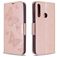 Mobigear Butterfly Housse Huawei Y6p Etui Porte-Monnaie - Rose doré