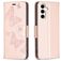 Mobigear Butterfly Housse Samsung Galaxy S23 FE Etui Porte-Monnaie - Rose doré