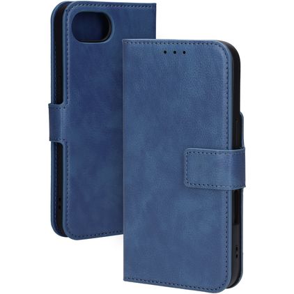 Mobiparts Classic Wallet Housse iPhone 17e MagSafe Etui - Steel Blue