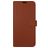 Valenta Gel Skin Housse Samsung Galaxy A14 Etui en Cuir Véritable Porte-Monnaie - Marron