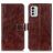 Mobigear Basic Housse Nokia G60 5G Etui Porte-Monnaie - Marron